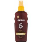 Nubian olej na opalování spray SPF6 150 ml – Zboží Mobilmania