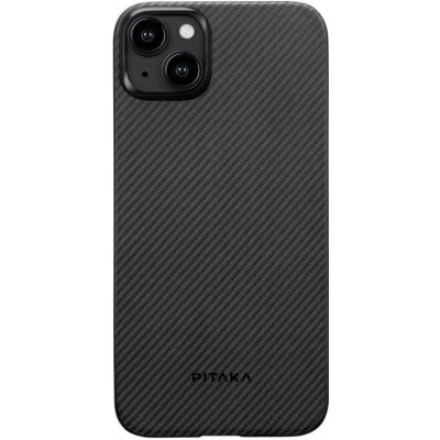 Pouzdro Pitaka MagEZ 4 600D case iPhone 15 Plus černé/šedé twill – Zbozi.Blesk.cz