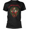 Pánské Tričko Metallica tričko Creeping Santa Black pánské