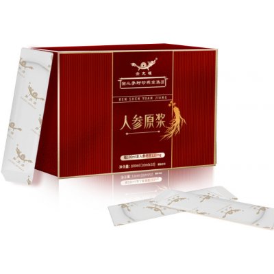 JIN LONG NIAN Ženšen červený extrakt 10 x 10 ml – Hledejceny.cz