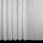 Rand Organzová záclona 1270, žíhaný vzor, s olůvkem, průhledná výška 80cm ( v metráži) – Zboží Mobilmania