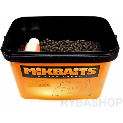 Mikbaits Pstruží granule 2,5kg 4mm + 100ml lososový olej – Hledejceny.cz