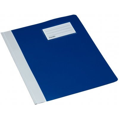 Bantex, Desky s rychlovazačem a kapsou na vizitky, PVC, A4+ Barva: Modrá – Zboží Mobilmania