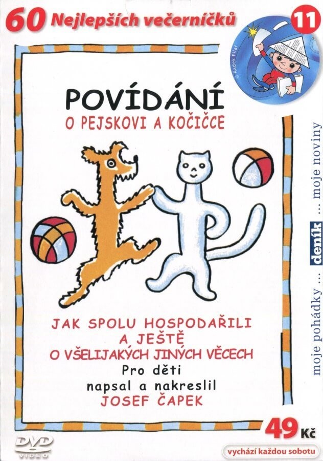 Povídání o pejskovi a kočičce DVD