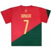 Fotbalový dres Fotbalový dres Ronaldo č. 7 Portugalsko rok 2022-2023