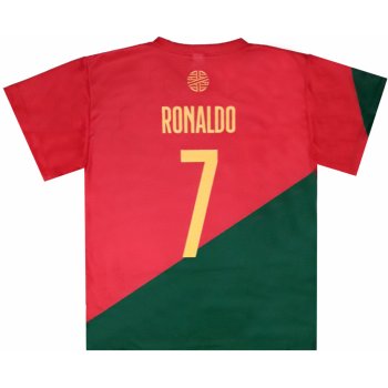 Fotbalový dres Ronaldo č. 7 Portugalsko rok 2022-2023