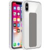 Pouzdro a kryt na mobilní telefon Apple Cadorabo Ochranné pouzdro pro Apple iPhone XS MAX Šedá Case TPU Silicone Case Cover Stand Function