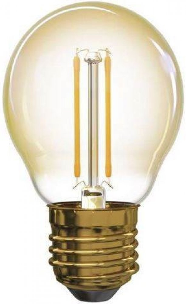 Emos LED Vintage filamentová žárovka , E27, G45, 2W, 170lm, teplá bílá |  Srovnanicen.cz
