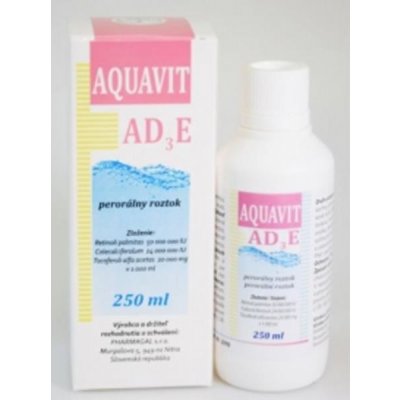 Pharmagal Aquavit AD3E a.u.v. sol 250 ml – Hledejceny.cz