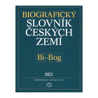 Biografický slovník českých zemí, Bi Bog – Hledejceny.cz