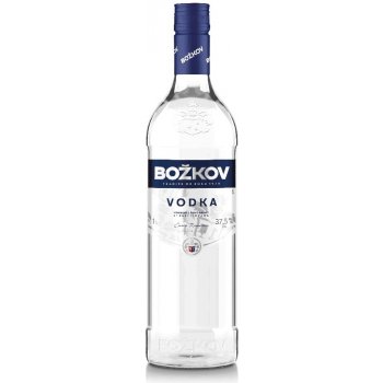 Božkov Vodka 37,5% 1 l (holá láhev)