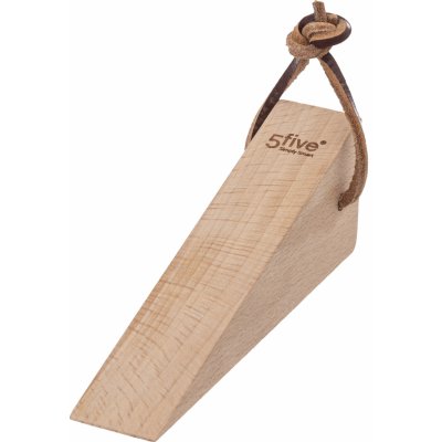 5five Simply Smart Dveřní zarážka, dřevěná, 2 kusy hnědý – Zboží Dáma