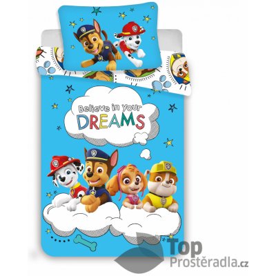 Jerry Fabrics povlečení Paw Patrol 276 100 x 135 , 40 x 60 cm – Zboží Mobilmania