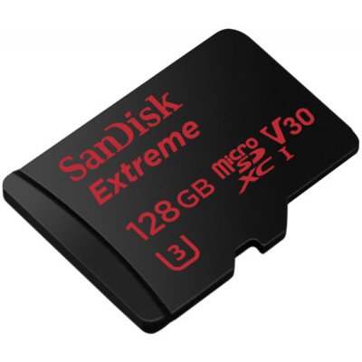 SanDisk microSDXC 128 GB Extreme SDSQXVF-128G-GN6MA – Zbozi.Blesk.cz