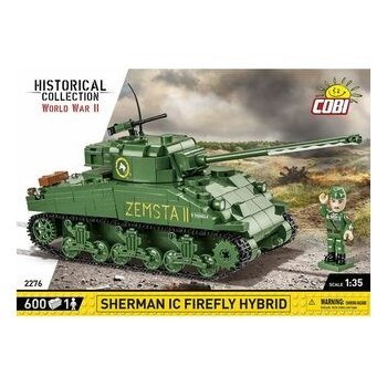 Cobi 2276 Spojenecký tank Sherman IC Firefly Hybrid