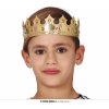 Dětský karnevalový kostým Koruna královská plast