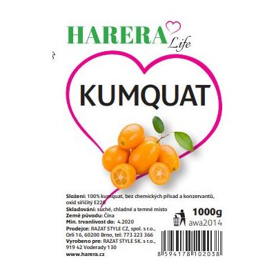 Harera kumquat 1 kg – Zboží Mobilmania