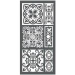 Stamperia Plastová šablona 12x25cm maroko dlaždice – Zboží Mobilmania