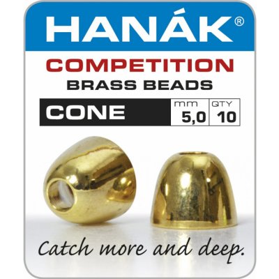 Hanák Competition Mosazné Hlavičky Cone Zlaté – Hledejceny.cz