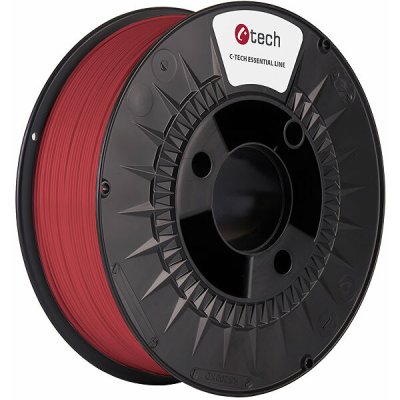 C-TECH PETG červená , 1,75mm, 1kg 3DF-PETG1.75-R – Zboží Živě