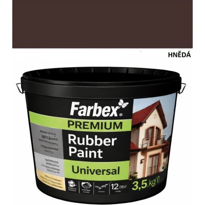 Farbex Premium universal 3,5 kg hnědá – Zbozi.Blesk.cz
