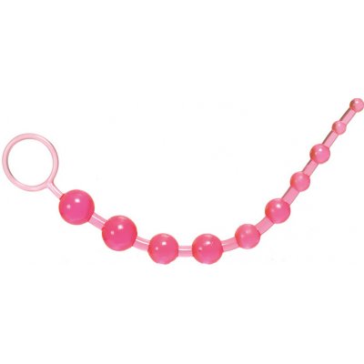 California Exotic Růžové anální kuličky X 10 beads Růžová – Hledejceny.cz