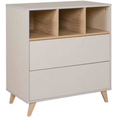 Béžová přebalovací komoda Quax Loft 86x48 cm – Zboží Dáma