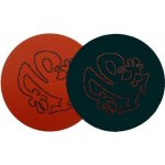 Zomo 2x Slipmats Plasticman Silhouette Red & Black – Zboží Živě