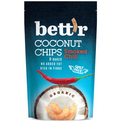 Bett'r kokosové chipsy s chilli 70 g – Hledejceny.cz