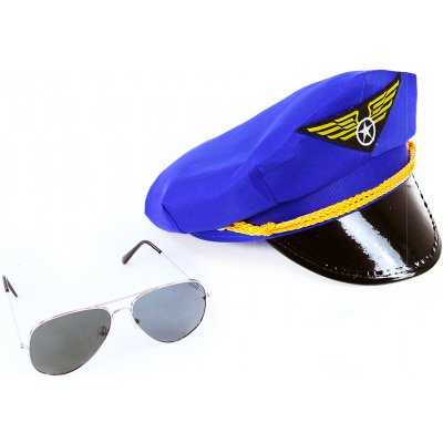 RAPPA Sada čepice pilot s brýlemi