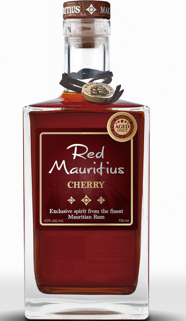 Mauritius Red Cherry cask 40% 0,7 l (holá láhev)