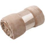 Stoklasa deka coral fleece hnědá písková 150x200 – Sleviste.cz