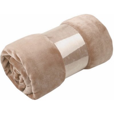 Stoklasa deka coral fleece hnědá písková 150x200 – Sleviste.cz