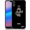 Pouzdro a kryt na mobilní telefon Huawei Picasee silikonové Huawei P20 Lite - Astronaut Minimal čiré