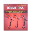 Příslušenství pro vlasce a ocelová lanka ESP návazce Ronnie Rig B'less HRS vel.4 3 ks