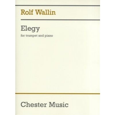 Rolf Wallin Elegy noty na trubku klavír varhany