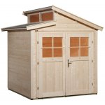 WEKA 226 Dřevěný zahradní domek 237 x 231 x 252 cm – Sleviste.cz