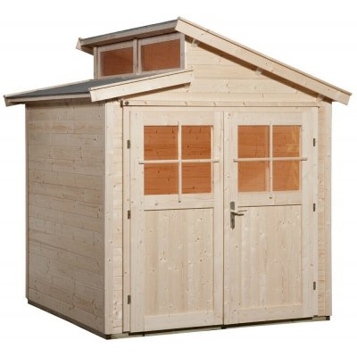 WEKA 226 Dřevěný zahradní domek 237 x 231 x 252 cm – Sleviste.cz