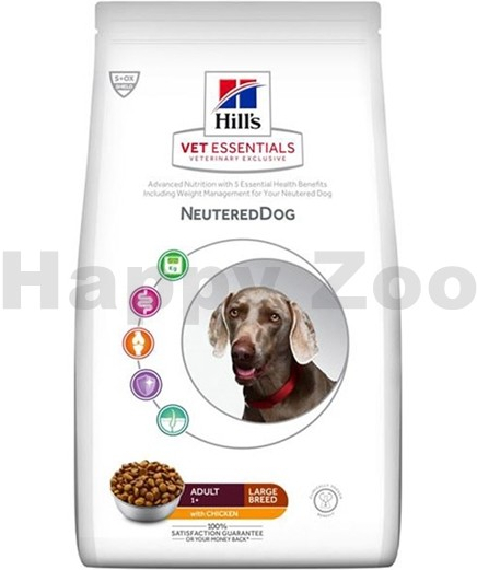 Hill’s Vet Essentials Adult Neutered Dog Large Breed Chicken 12 kg