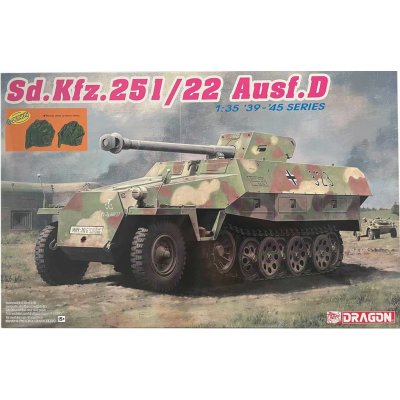 Dragon Model Kit military 6963 Sd.Kfz.Ausf.D w/7.5cm PaK 40 1:35 251:22 – Sleviste.cz