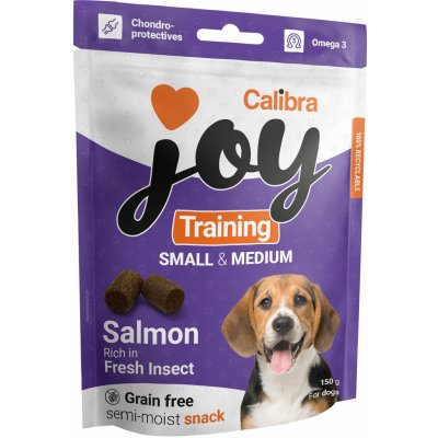 Calibra Joy Dog Training S&M Salmon&Insect 150 g – Zboží Mobilmania