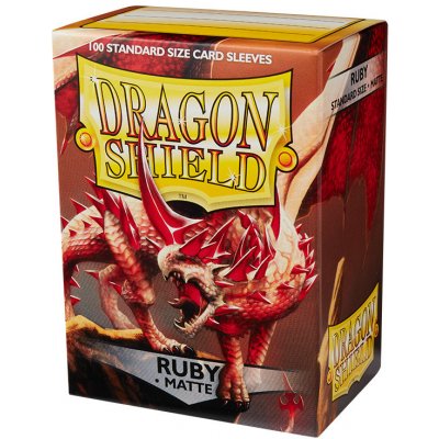 Dragon Shield Protector Matte Ruby – Hledejceny.cz