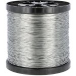 Lanko ocelové pozinkované pro elektrický ohradník 1 5 mm cívka 1000 m – Hledejceny.cz