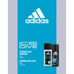 Adidas Ice Dive deodorant sklo 75 ml + deospray 150 ml dárková sada – Hledejceny.cz