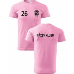 Klubová pánská trička růžová – Zbozi.Blesk.cz