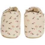 Lait et Miel bavlněné capáčky s koženou podrážkou s ptáčky – Hledejceny.cz
