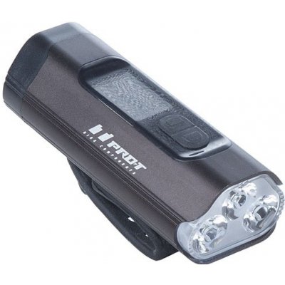 PRO-T Světlo přední PRO-T Plus 1600 Lumen 3 x Super LED dioda nabíjecí přes USB 7129