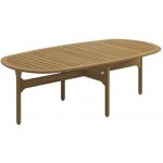 Gloster Teakový konferenční stolek Bay, oválný 126x63x39 cm – Hledejceny.cz