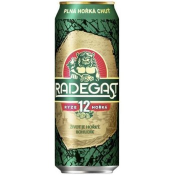 Radegast Ryze hořká 12° 5,1% 0,5 l (plech)