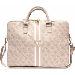 Brašna na notebook Guess PU 4G Printed Stripes 15-16", pink 57983114181